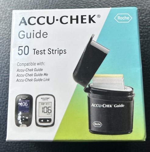 ACCU-CHEK Guide Test Strips (Pack of 50) New