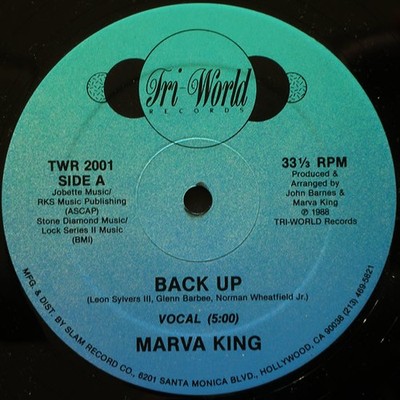 Marva King - Back Up (12'')