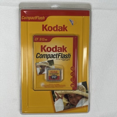 NEW Kodak 512MB CF Compact Flash Camera Memory Card Sealed - Free Shipping!