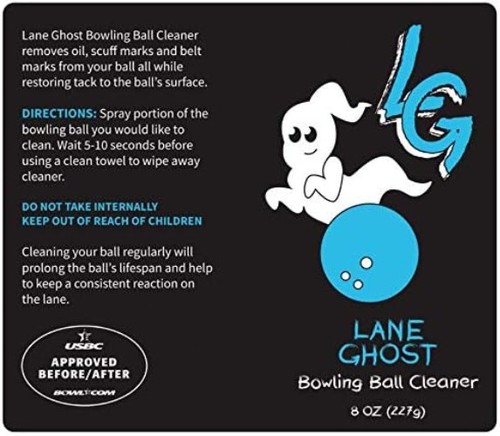 Unscented Bowling Ball Cleaner Spray - USBC Approved - 8oz for Peak Performance - Foto 8 di 11
