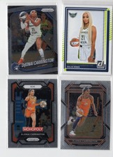 Dijonai Carrington - 4 Card WNBA Basketball Lot - No Duplicates | Sky