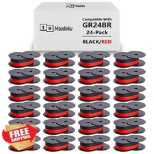Msudoku 24 Pack GR24 Calculator Ribbon Red/Black