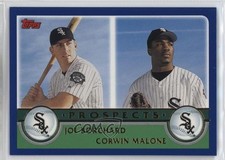 2003 Topps Prospects Joe Borchard Corwin Malone #679 0b3