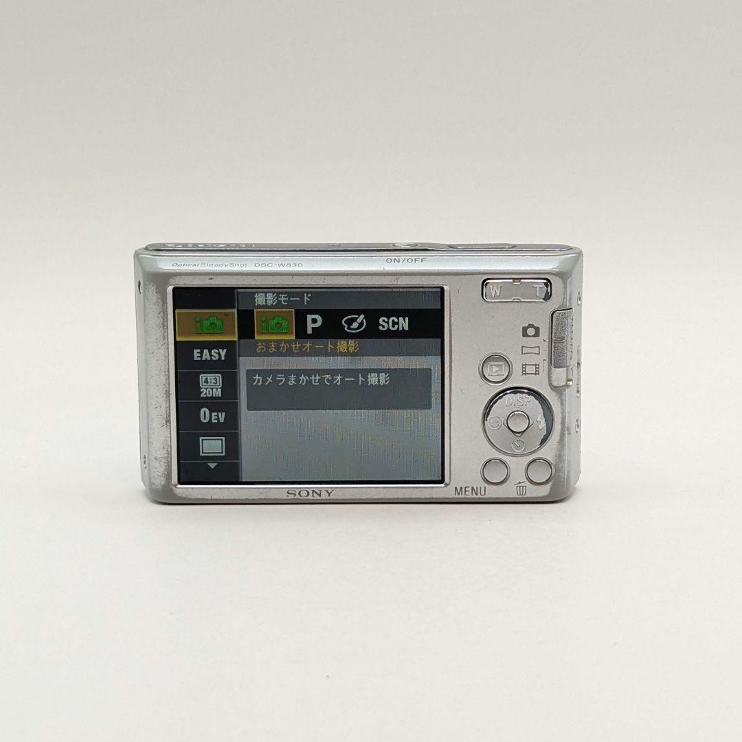 Sony Cyber-shot DSC-W830 Compact Camera Silver Used