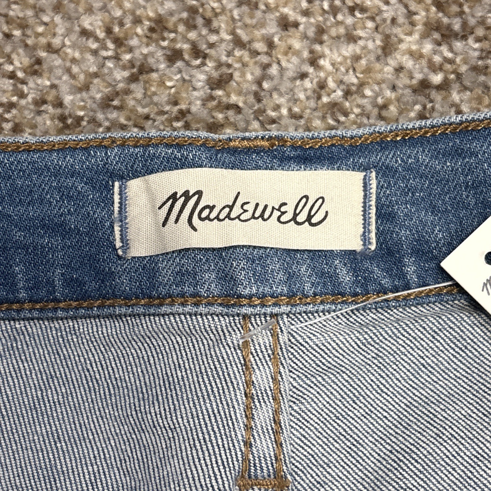 $135 NWT Madewell The Perfect Vintage Jean Distresssed Size 30 Fits 33 X 28 - View 5