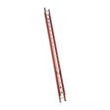 Louisville Fe3240 Fiberglass Extension Ladder, 300 Lb. Load Capacity