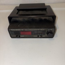Micronta Road Patrol XK Dual Radar Detector Superheterodyne Circuit Untested