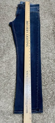 Vintage Volcom Jeans Mens Sz 30x30 Blue Wash Vorta Silm Fit Pants Straight Logo - Picture 16 of 20