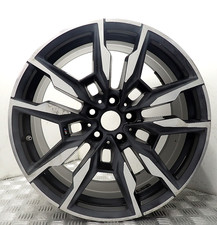 BMW I4 G26 19" REAR GREY DIAMOND CUT  ALLOY WHEEL  8089228 (R-586)