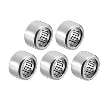 HK0908 Drawn Cup Needle Roller Bearings 9mm Bore Dia, 13mm OD, 8mm Width 5pcs