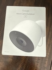 Google Nest Cam Outdoor 2nd Gen - Wired Security Camera with 2K Video Brand New