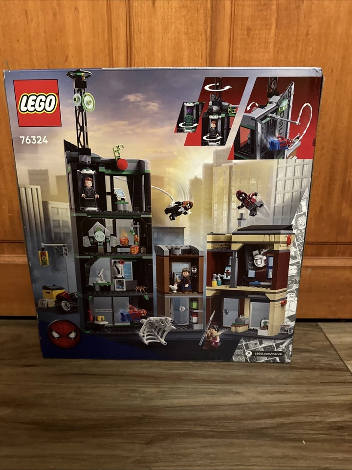 LEGO Marvel Spider-Man vs Oscorp Building Toy 76324 New Sealed - Image 2 of 2