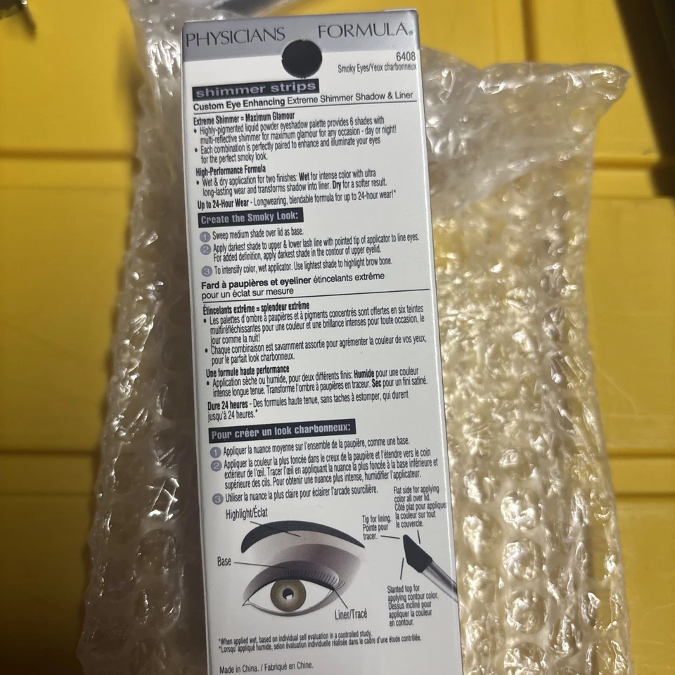 Physicians Formula Shimmer Strips Custom Eye Enhancing Eyeshadow Eyeliner, Smoky - Image 2 of 3