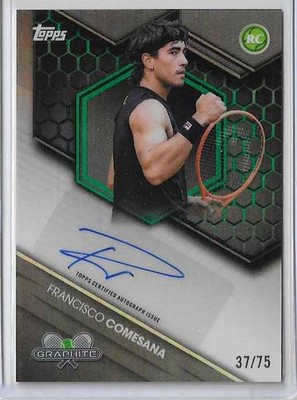2026 Topps Graphite Francisco Comesana Green Refractor Auto Autograph #37/75 RC