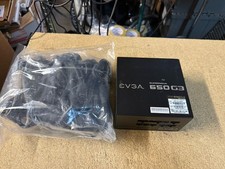 EVGA 220-G3-0650 Supernova 650 G3 Power Supply 650W Gold 80 Plus Gold w/ Cables