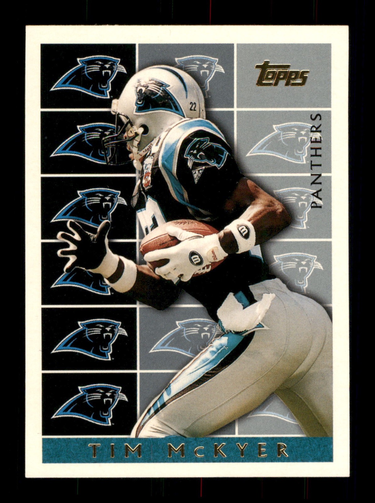 442 Tim Mckyer 22 Panthers 1995 Topps Football Sports Trading Card