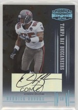 2005 Donruss Gridiron Gear Platinum Signatures 9/10 Derrick Brooks Auto HOF 0e1