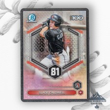 2026 Bowman Chrome SLADE CALDWELL Top 100 #BTP-81 Arizona Diamondbacks