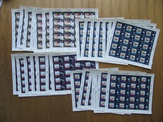 EUROPA CEPT Guernsey 1991 Kleinbögen postfrisch/ (MNH) 7 Sätze € 560