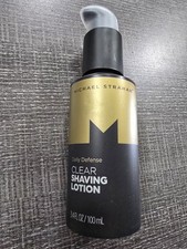 Michael Strahan Daily Defense Clear Shaving Lotion 3.4 oz Lot of 2