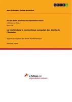 Mark Orthmann (U. A.) | La LaïCité Dans Le Contentieux EuropéEn Des Droits De...