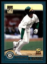 Terrence Long 2001 Topps #278 Athletics MLB READ FREE SHIPPING AutographDen
