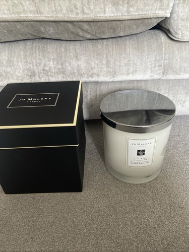 New Jo Malone Luxury Candle Lime Basil & Mandarin 4 wick 2.1Kg 12.7cm - Picture 11 of 16
