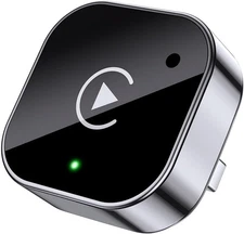 2-in-1 Wireless CarPlay & Android Auto Adapter, Plug & Play CarPlay Dongle Black