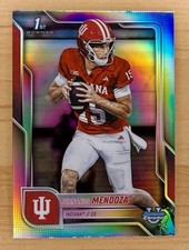 2024 Bowman Chrome U Fernando Mendoza 1st Bowman Refractor #109 Raiders #1 Pick