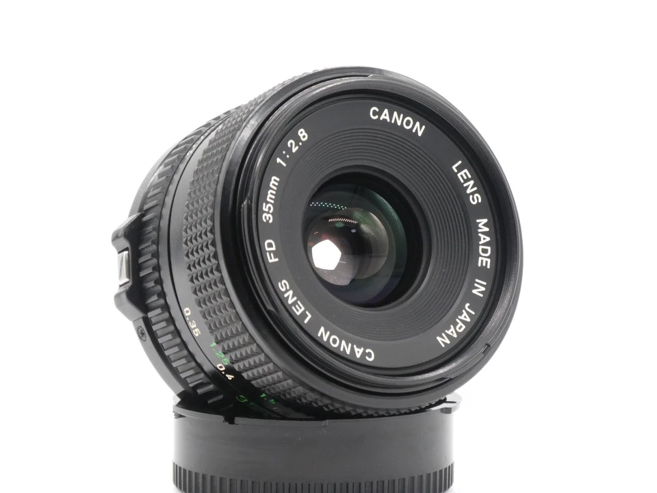 CASI COMO NUEVO CANON Nuevo FD NFD 35mm F/2.8 Lente Gran Angular AE-1 A-1... - Imagen 4 de 4