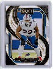 2024 Panini Select #152 Dion Dawkins Silver Prizm Die Cut