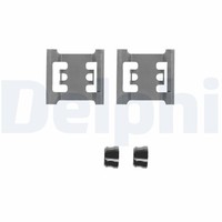 Vorderachse Delphi LX0218 ZubehöRsatz, Scheibenbremsbelag FüR Ford