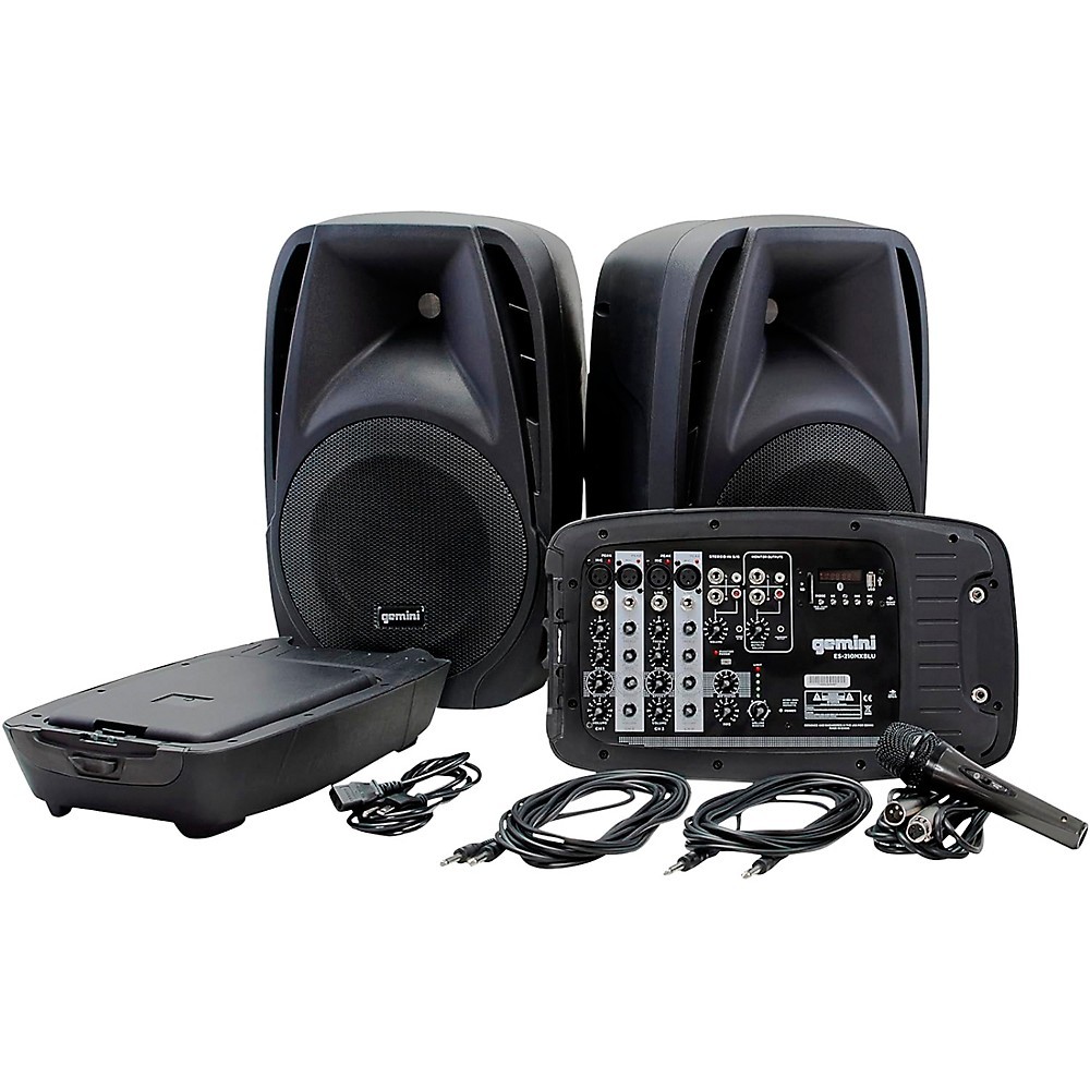 Gemini ES-210MXBLU Portable PA System 53090₽