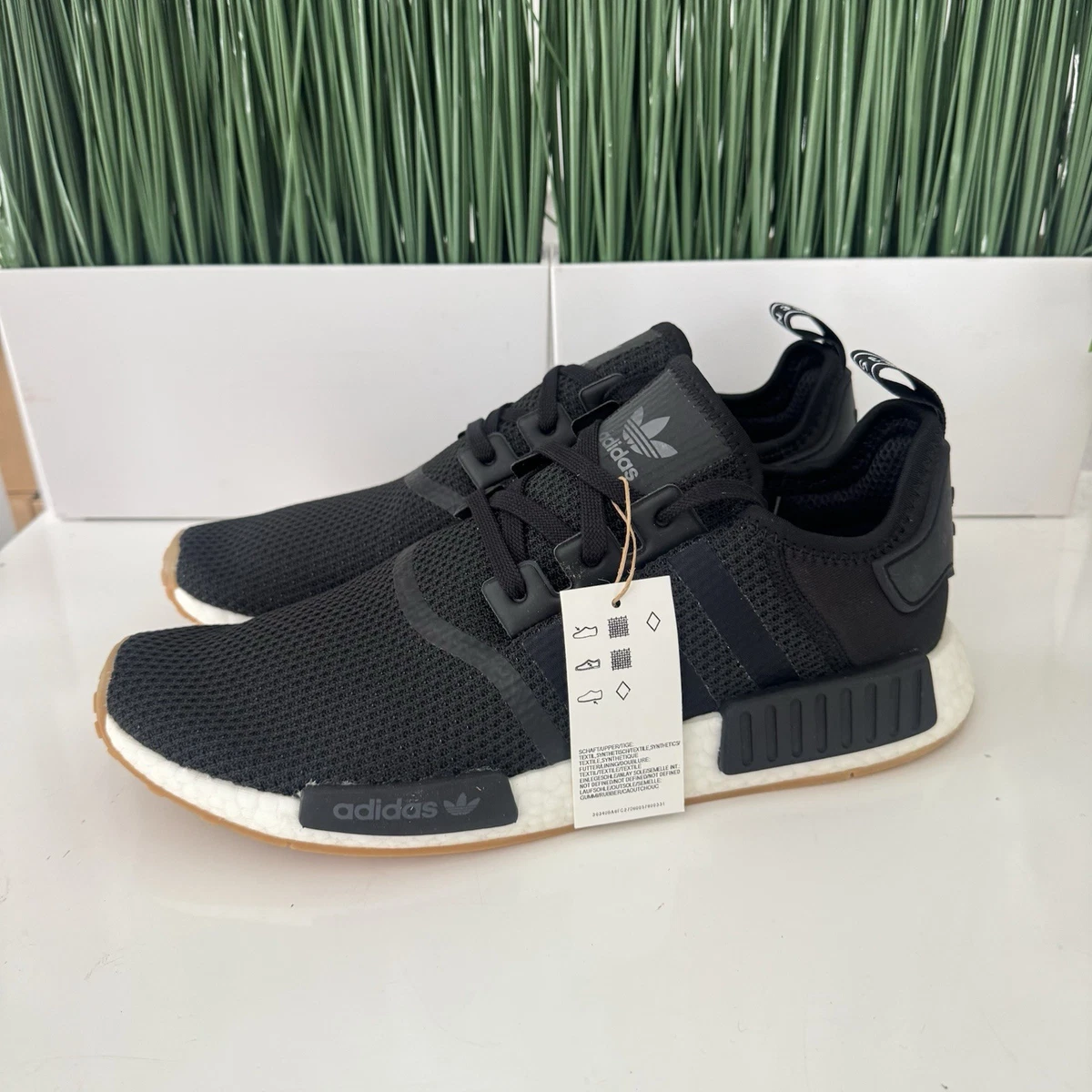 adidas NMD_R1 Black Gum | eBay