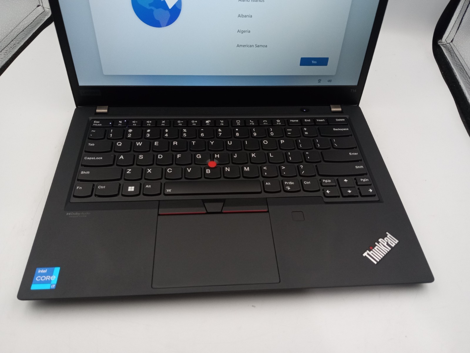 Lenovo ThinkPad T14, 14-Inch Laptop, with Intel Core i7 11th Gen., Windows 11 Home