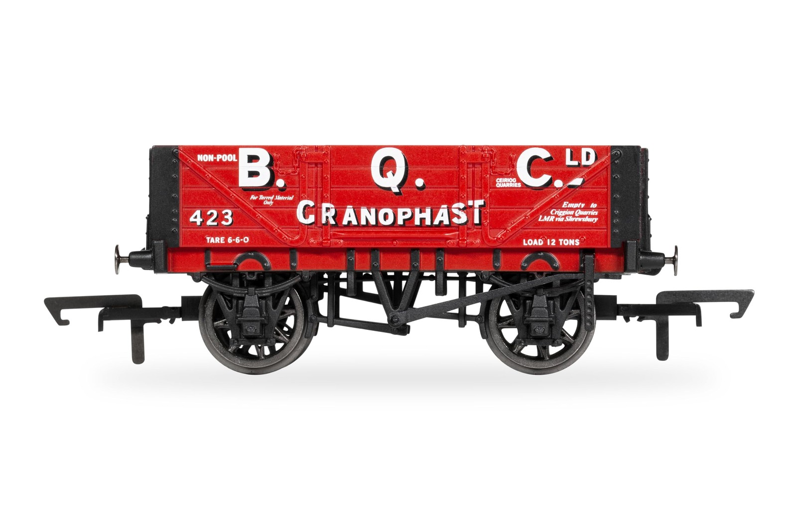 Hornby R60295 BQC 4 Plank Wagon No423