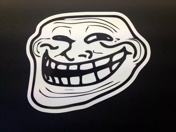 Trollface Sticker