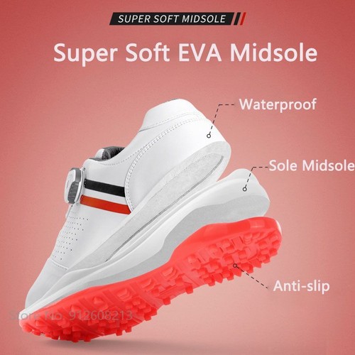 Girls Breathable Sports Shoes Waterproof Lightweight Sneakers Rotating Buckles - Picture 3 of 14