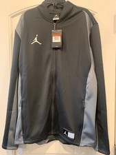 Mens Nike Air Jordan Jumpman Dri Fit Jacket Sz L Anthracite Cool Grey 924707 060