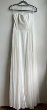 NEW unique Charlie Brear "Marella" strapless wedding dress size 6-10 never worn