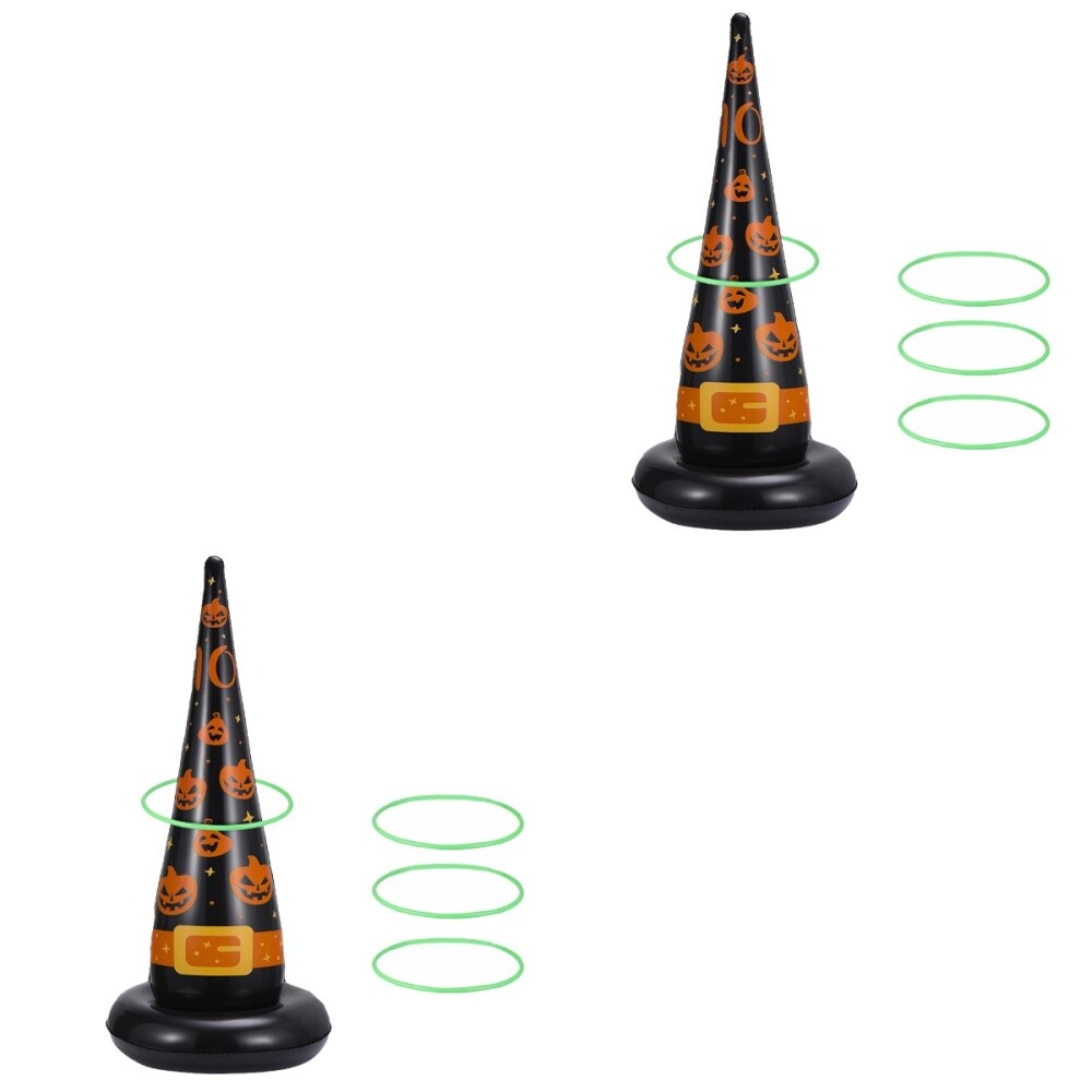 2 Sets Ring Toys Halloween Toss Game Kids Playsets Party Baby Toddler
