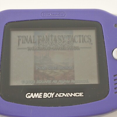 Gameboy Advance VIOLET Console AGB-001 Boxed Nintendo