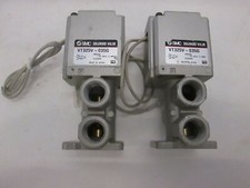 SMC, Solenoid Valve, VT325V-035G, Used, Lot of 2