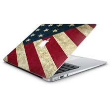 Skin Decal Wrap for Macbook Air 13 Inch 13" - Merica Flag Pattern