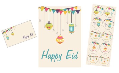 Eid Ramadan Lanterns Party Gift Pack Islamic Muslim Holiday