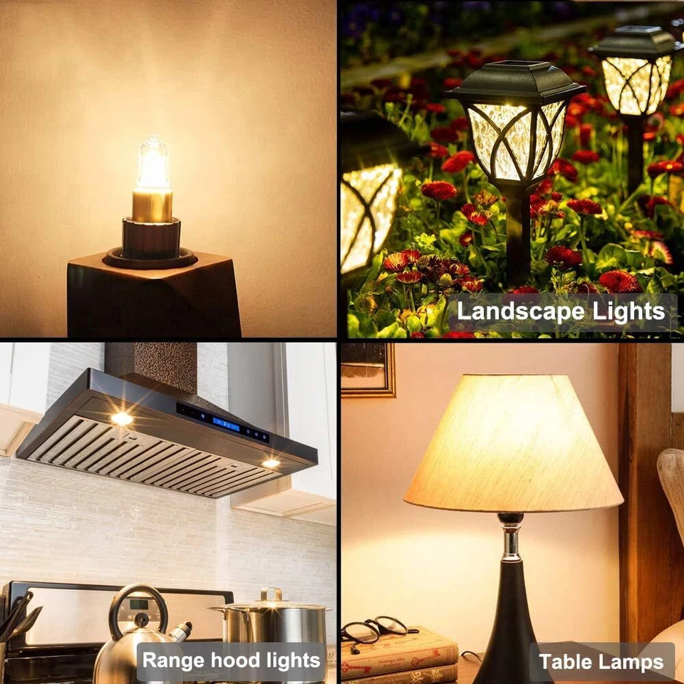 4Pcs Replacement Light Bulbs for B02300891 Broan Nutone Range Hood 20W 12V G4 - Image 4 of 4