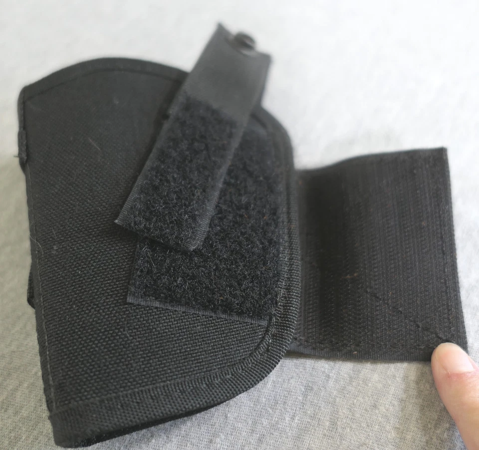 Active Pro Gear Cordura LH Snap Thumb Break Gun Pistol Revolver Holster 17L-42 - Image 2 of 4