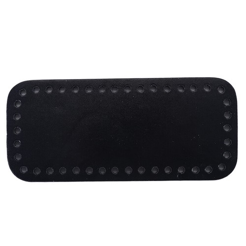 Rectangle Bottom Knitting PU Leather with Holes Bag DIY Crochet Accessories - Picture 15 of 20
