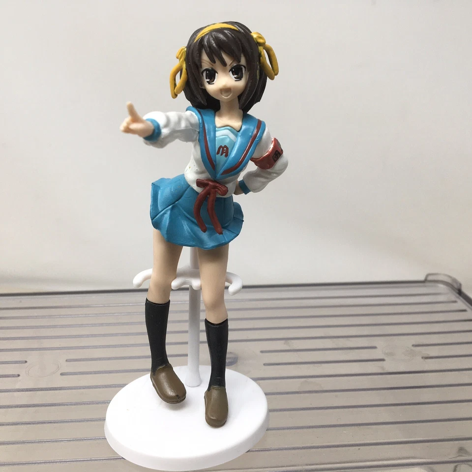 Figura De Colección Melancolía de Haruhi Miharu - Cinta Naranja Suzumiya Haruhi - Ropa Interior Foto 2 de 4