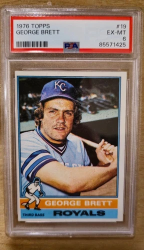 1976 Topps George Brett PSA 6 🔥